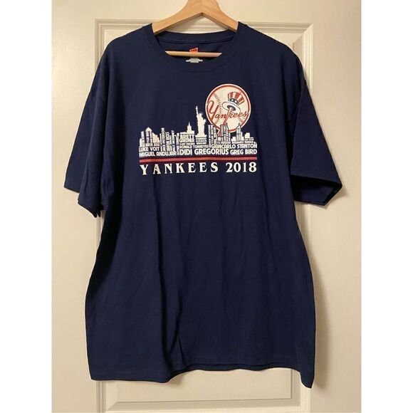 New York Yankees 2018 T-shirt size XL - Picture 1 of 2